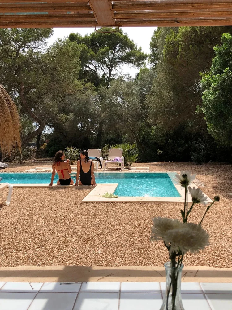 Piscina de la villa en Mallorca